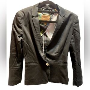 Ted Baker classic trendy stylish one button  black Long sleeve casual blazer 1